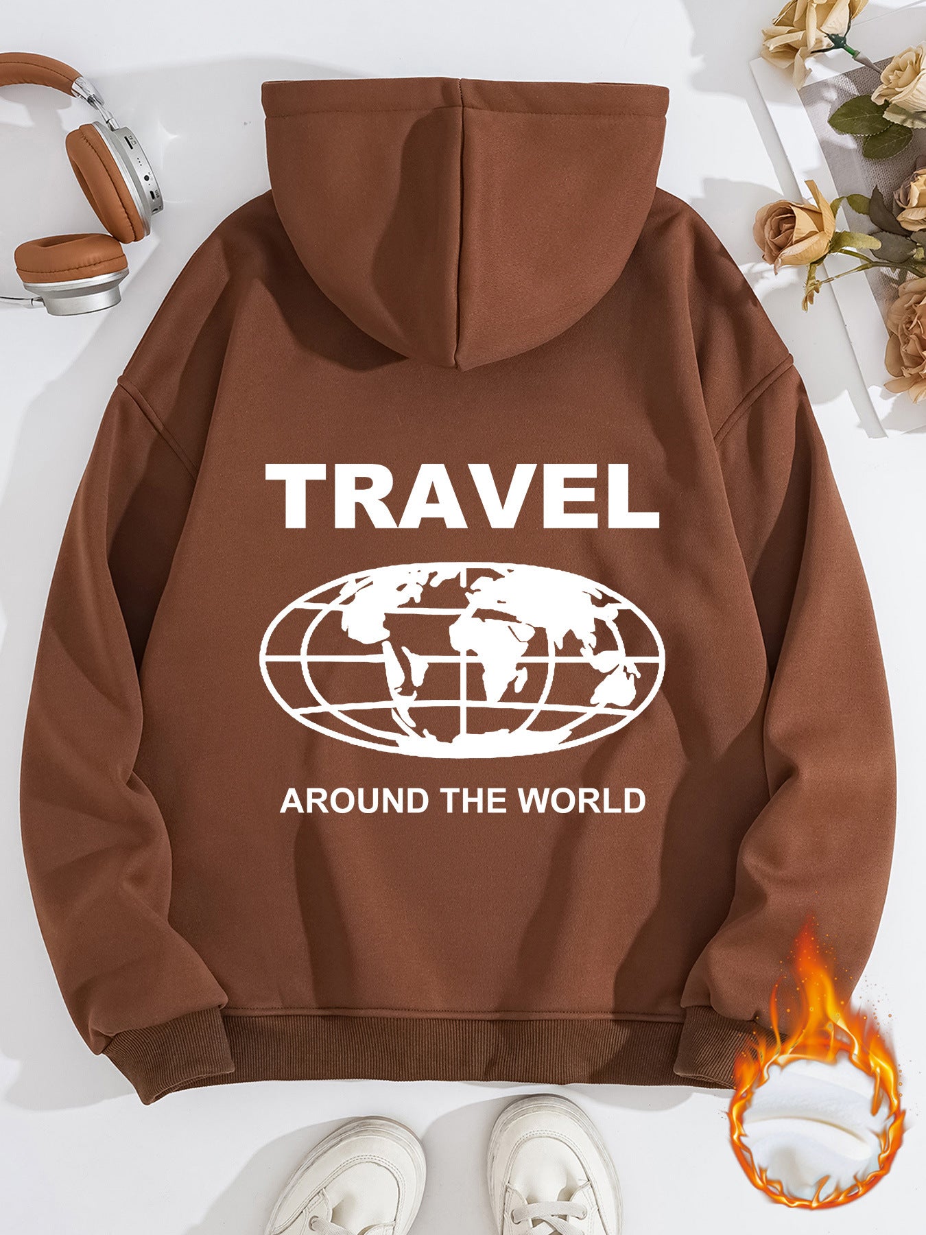 Sweatshirt Earth TRAVEL print