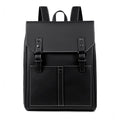 men's backpack PU leather computer backpack large capacity