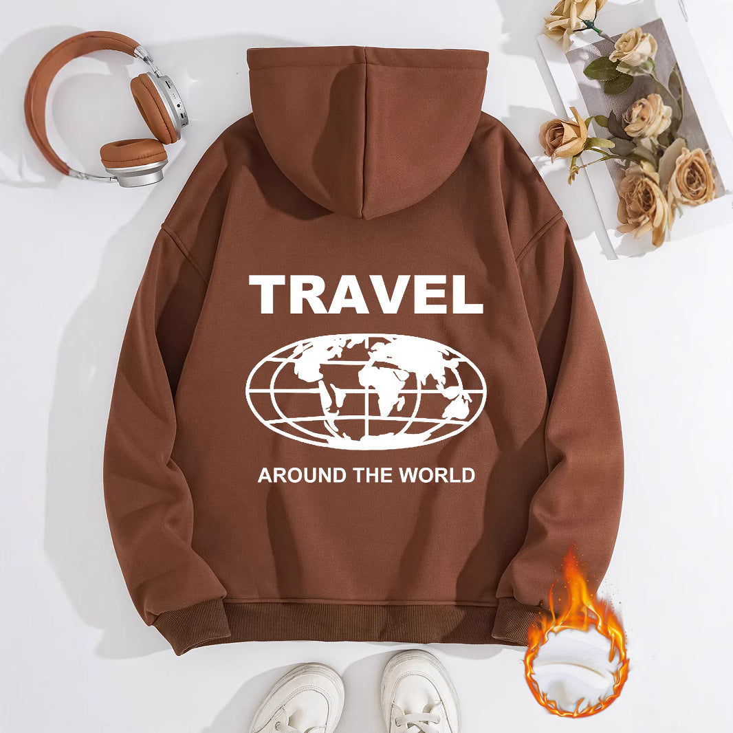Sweatshirt Earth TRAVEL print