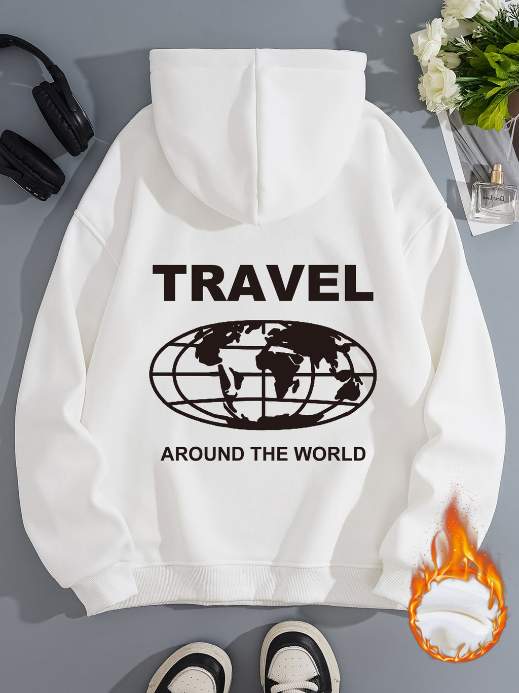 Sweatshirt Earth TRAVEL print
