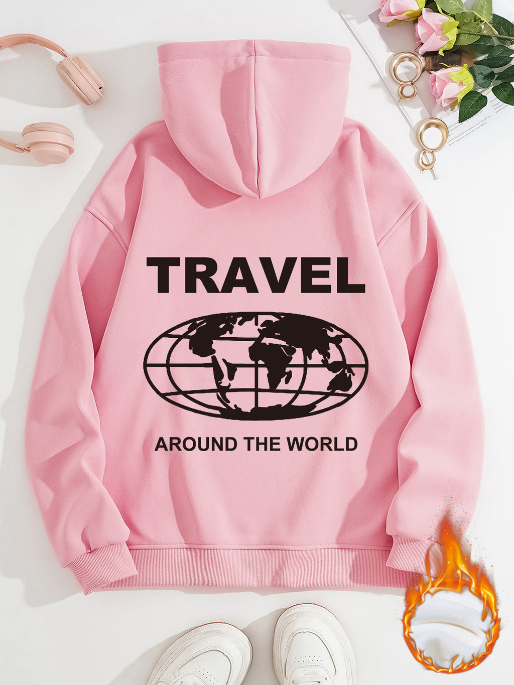 Sweatshirt Earth TRAVEL print