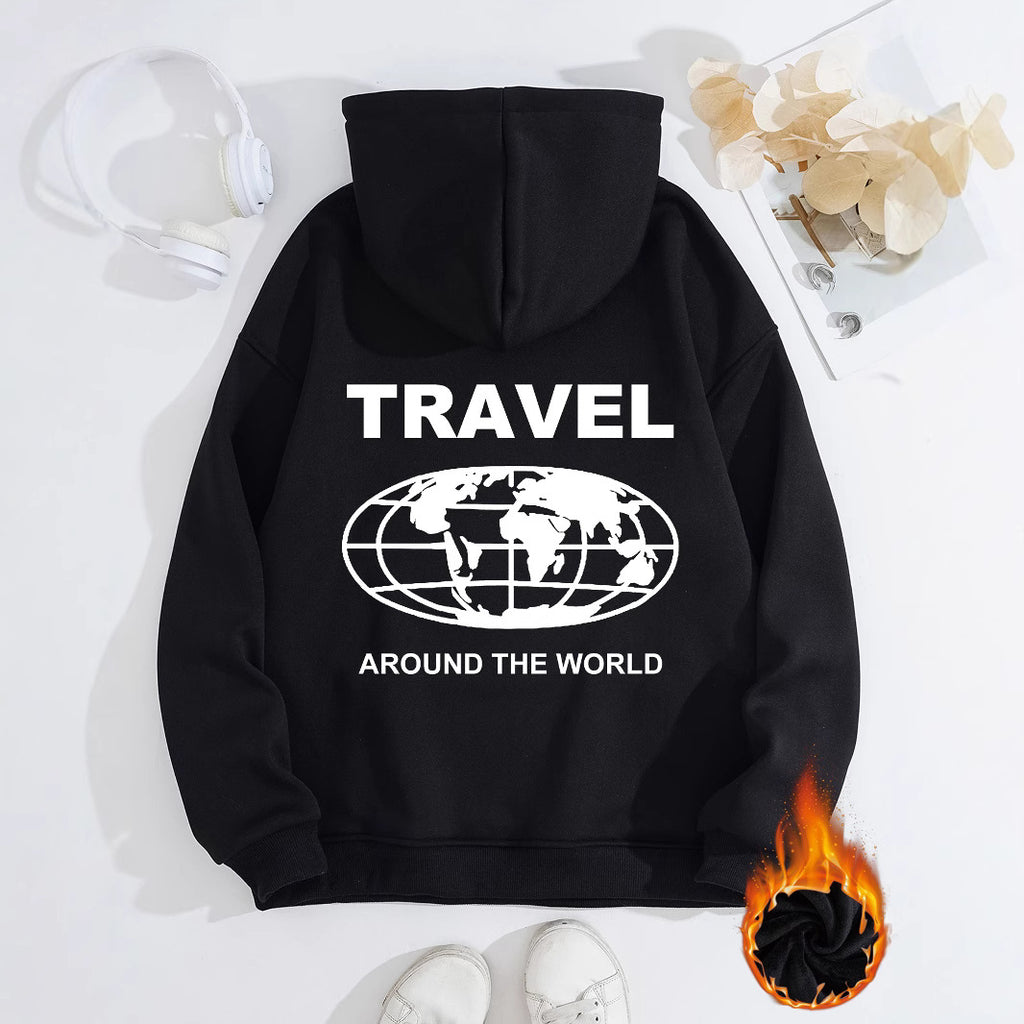 Sweatshirt Earth TRAVEL print
