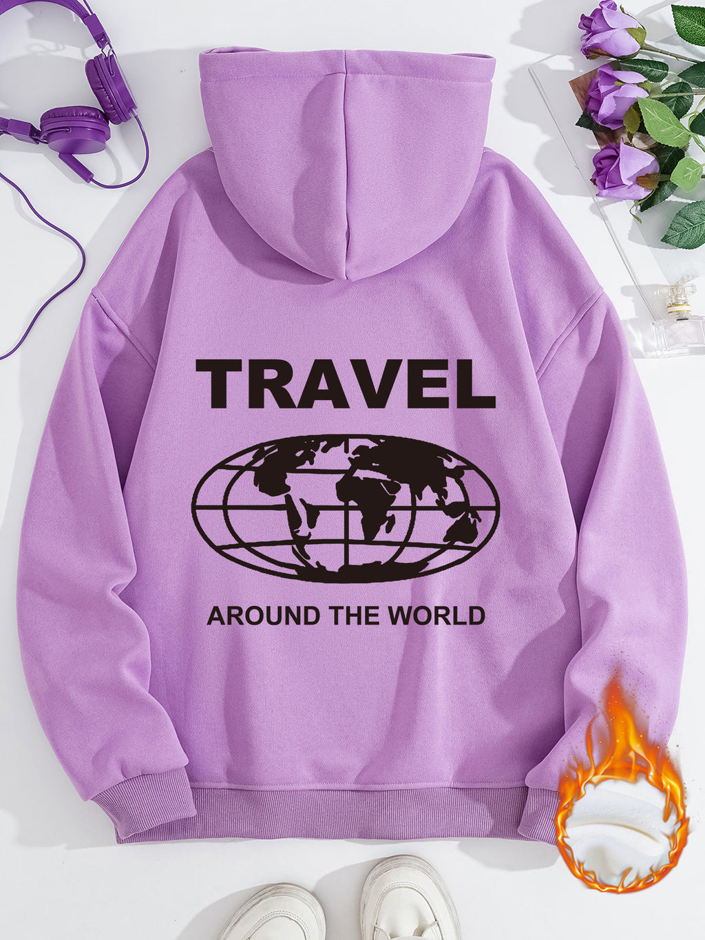 Sweatshirt Earth TRAVEL print