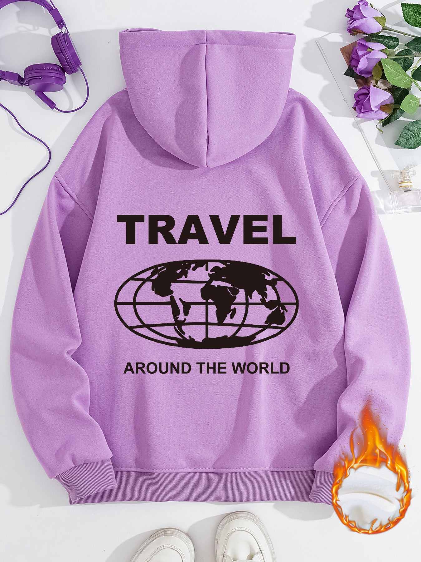 Sweatshirt Earth TRAVEL print