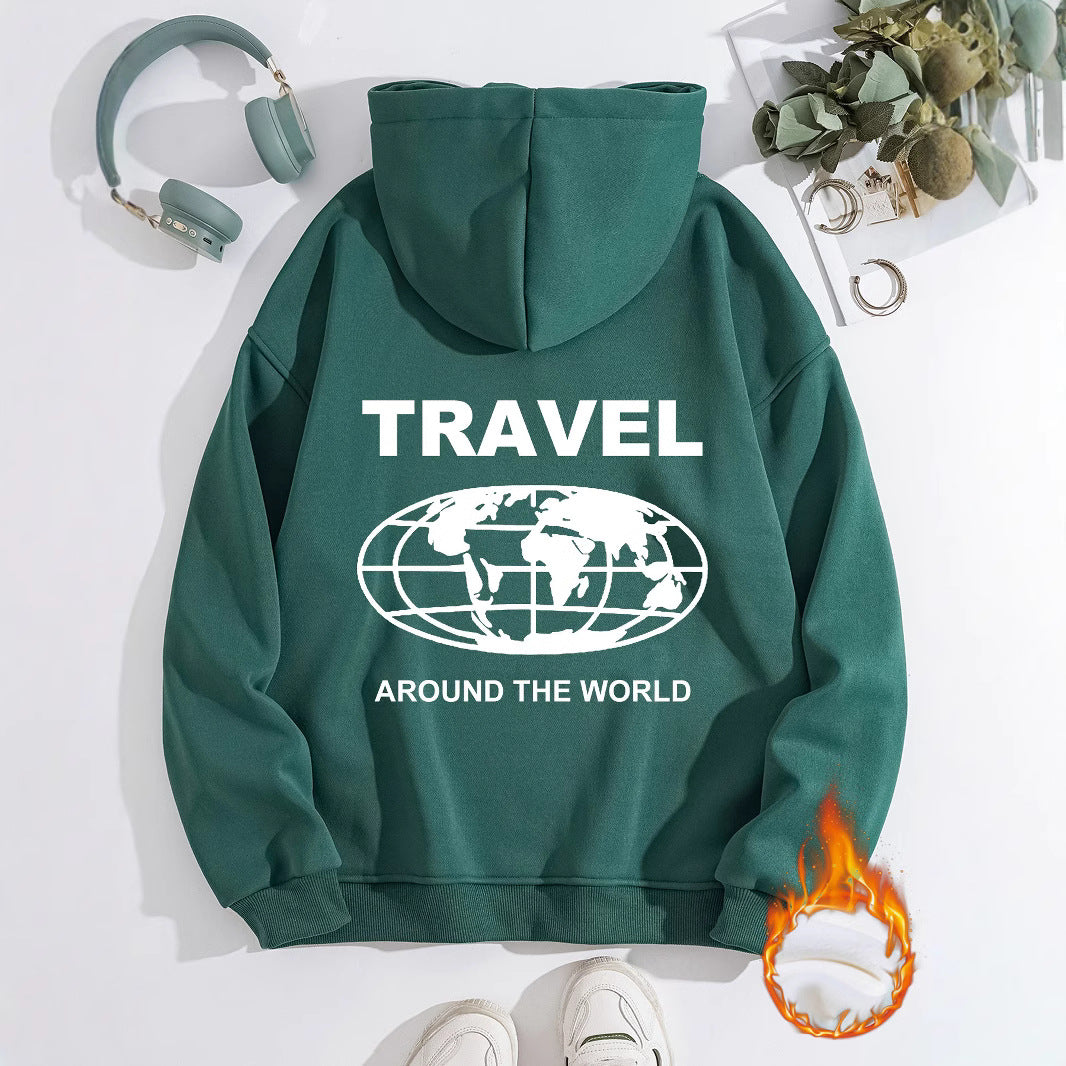 Sweatshirt Earth TRAVEL print